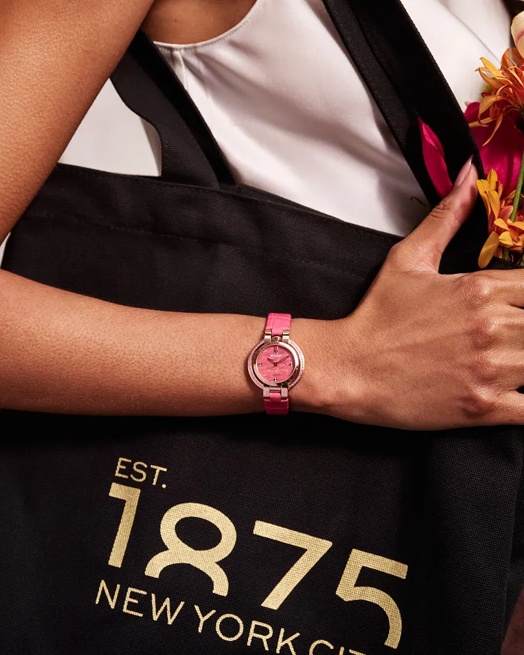 Pink Dial Leather Strap Rubaiyat Spring 97R103 | Bulova Pink Dial Leather Strap Rubaiyat Spring 97R103 | Bulova